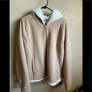 Faded Glory Fleece Zip Up Jacket